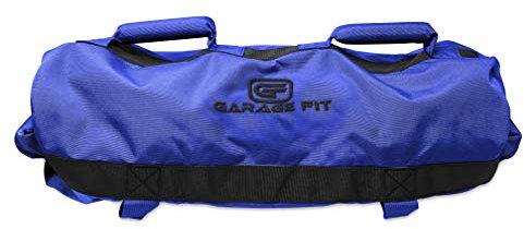 Sandsäcke für Fitness mit Gummigriffen, gewichtetes Krafttraining, robuste Cordura-Konstruktion, 6 Gummigriffe, verstellbare Sandsäcke, beste Workout, Rohkraft, Balance und Kontrolle