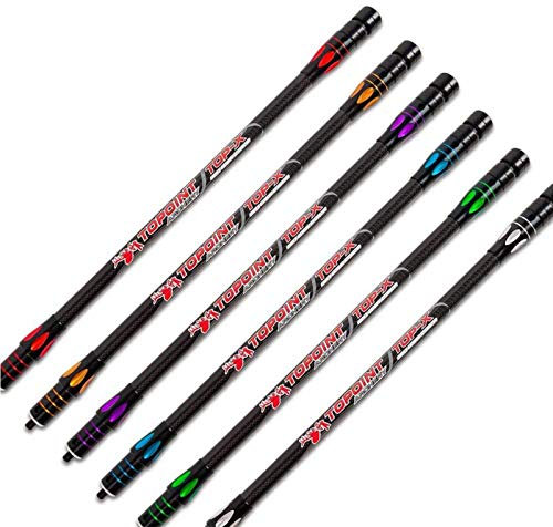 MILAEM Bogenschießen Carbon Bogen Stabilisator 18 ”Aluminiumlegierung Balance Rod System Extend Bar für Recurve Bogen Compoundbogen (Grün)