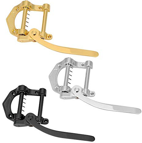 Vibrato Saitenhalter Tremolo Gitarre Bigsby Vibrato für SG LP Jazz Gitarren Musikinstrument Zubehör Schwarz