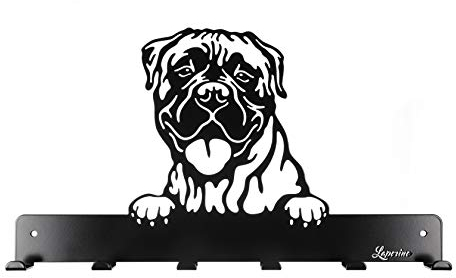 Laperino *Bullmastiff *Schicke und praktische Hundegarderobe XL 450mm Breit - Leinengarderobe (Yorkshire Terrier)