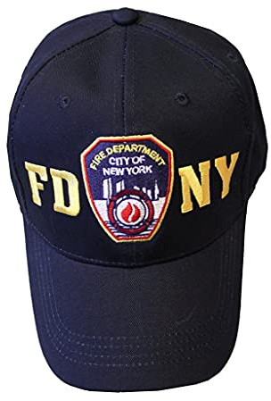 FDNY Baseballmütze für Herren, offizielles Lizenzprodukt, Feuerwehr, New York City (Navy-99406n), Marineblau, Einheitsgröße