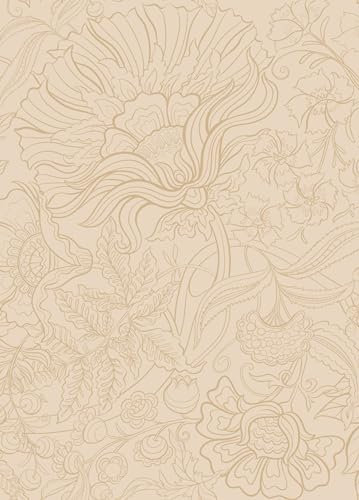 Esta Home fotomural flores beige 200 x 279 cm