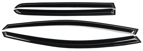 DZSCHUNLUSM Auto Windabweiser Für VW Für Golf 7. Generation MK7 MK7.5 2013–2020 Auto-Seitenfenster-Windabweiser Visiere Ventvisor Fensterblende Auto