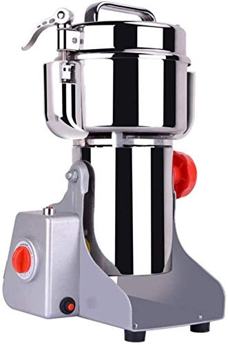 TRJHKMJVV Electric Grain Grinder Superfine Mill High-Speed Mill Grinder, 800g Electric Grain Dry Feed Flour Milling Machine Cereals Grinder Rice Corn Grain Coffee Wheat with