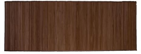 HERSIG - Alfombra de Bambú Natural | Alfombra Rectangular Caoba - 90x180cm