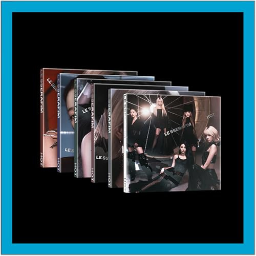 LE SSERAFIM HOT 5th Mini Album (Compact Ver. - HUH YUNJIN Ver.)