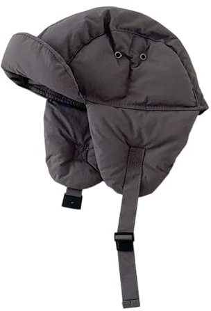 KMGDM 2024 Kindermütze mit Ohrenklappen, Baumwolle, warm, winddicht, Kopfbedeckung für Wärme und Komfort bei kaltem Wetter