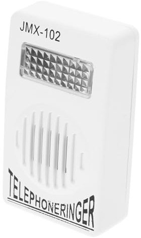 BESPORTBLE Amplificador de Timbre para Teléfono Fijo Dispositivo Práctico Compatible con Líneas Terrestres Volumen Mejorado para Claras y Sonoras Instalación para y Oficinas