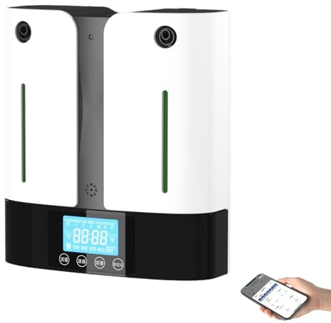 Máquina Inteligente de difusor de Aroma sin Agua de Boquilla Dual 320 ml, difusor de Aceite Esencial, atomizador de Aroma de recolección de hoteles para SPA, Oficina, Hotel doméstico, cubriendo 800m³
