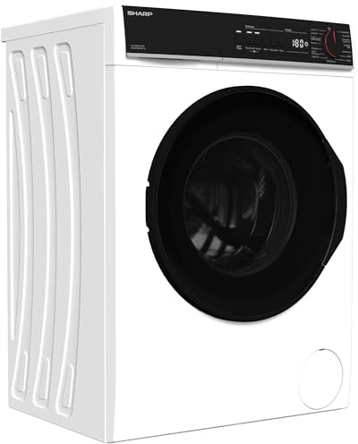 SHARP ES-PRO612WA-DE Waschmaschine (6 kg, EEK A, 1200 U/min.), (Dampf, AquaStop), Weiß