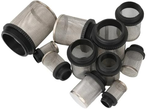 304 Stainless Steel Filter Screen for Aquarium, Water Pump & Garden Irrigation - Male Thread Sizes 1/2 to 2(1.2Inx20Pcs)