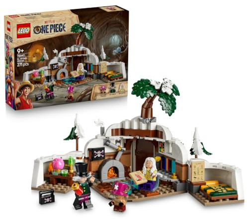 LEGO ONE PIECE Il Nascondiglio del Dottor Hillk - Gioco da Collezione con 3 Minifigure tra cui TonyTony Chopper - Decorazione per Camera da Letto - Regalo per Bambini e Bambine da 9 Anni in su - 75641