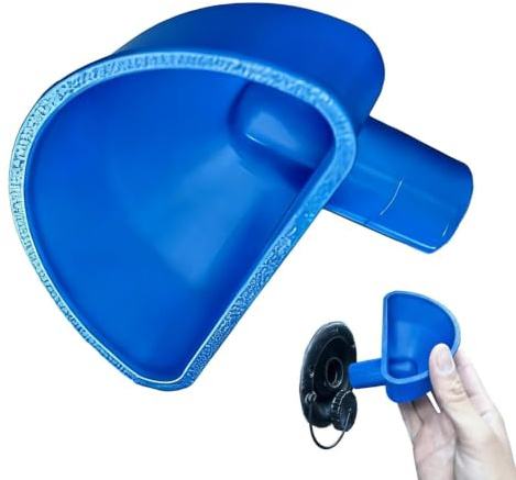 Entonnoir pour eau de camping-car - Remplisseur portable à large ouverture | Entonnoir pour bidon d'eau de camping-car de | pour Fourgon Caravane Camping Extérieur Route Pique-Nique
