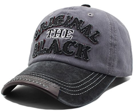 Baseballcap Original The Black Vintage Style Used Washed Look Retro Outdoor Kappe Mütze Cap Schirmmütze Basecap verstellbar