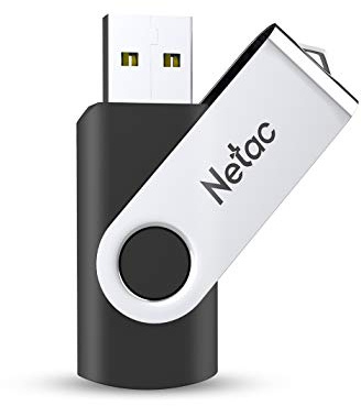 Netac 256 GB USB 3.2 con Velocidades de hasta 100 MB/S de Lectura y 30 MB/S de Escritura, Negro