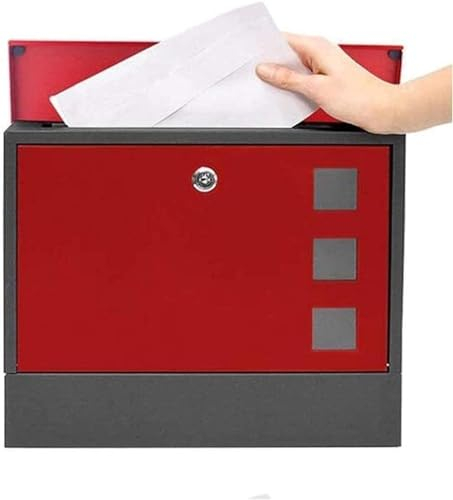 Briefkasten, Vorschlagskasten, Schmiedeeisen, rostfrei, Regen, Briefkasten, Briefkasten, Sicherheit