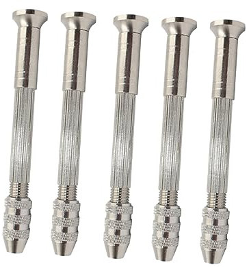 5st Präzisionshandstift Handbohrer Handbohrmaschine Handbohrwerkzeug Edelstahlbohrer Modelle Werkzeug Des Modellbauers Handnadel Rotieren Bienenwachs