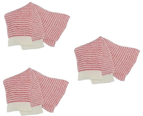 SHERCHPRY 3stücke Langer Mohair-wollschal Für Damen Warmes Plaid-stola Weiß Stilvoller Wrap Für Kalte Wintertage Pflegeleicht Und Vielseitig Kombinierbar