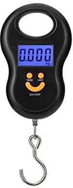 USKI Balance Suspendue Balance numérique électronique de précision 50Kg/10g Balance de Grue LCD Balance numérique rétro-éclairage Poids de pêche Balance de Poche Balance à Bagages