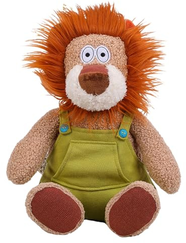 Sarah Duke Wald Tiere Kuscheltier Stofftier Plüschtier, 40cm Kuscheltier Plüschpuppen Löwen Elefant Kaninchen Plüschtier Geschenk für Mädchen, Jungen & Babys (Löwen)