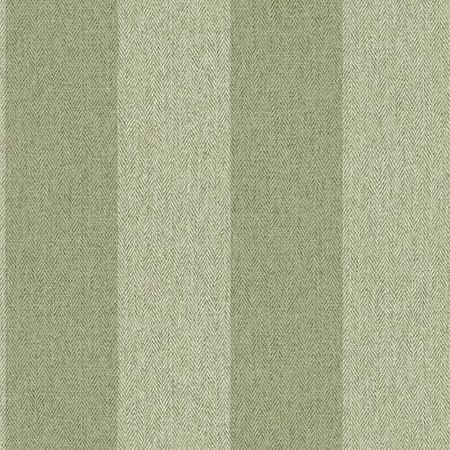 CROWN Harris M1866 - Carta da parati testurizzata a righe, colore: verde