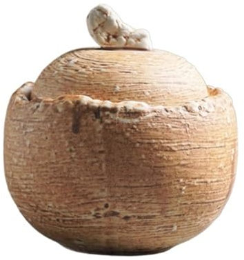 MZPOZB Soupière en Céramique Pot à Soupe en céramique avec Couvercle, Pot à Soupe aux œufs cuits à la Vapeur, Bol à Soupe, Bol à Bouillie, Bol à ragoût de Restaurant, Table Commerciale