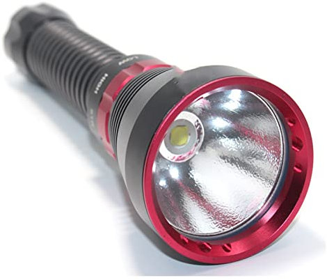 MQDLJSE Linterna de Buceo LED XHP70 de 6000 lúmenes, luz Amarilla/Blanca, Linterna de Buceo 26650, Linterna subacuática de 100 m, lámpara de Buceo LED subacuática súper Brillante, impermea