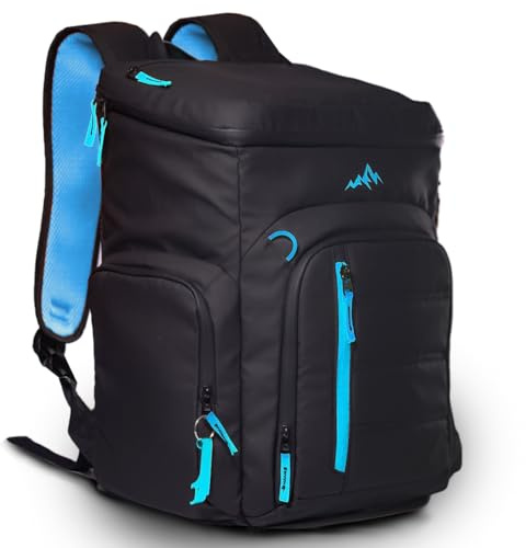 Cooler Backpack Insulated Waterproof 22 Hours Cold, Backpack Coolers Insulated Leak Proof Holds 56cans, Lightweight & Portable Ice Chest - Camping Beach, Ice Chest Cooler Leakproof