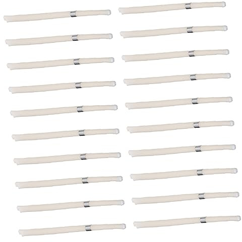 PAMINGONO 20pezzi Sticks Per Per Pulizia Delle Orecchie Candele Per Rimozione Cerume Accessori Spa Per Igiene Auricolare Aromi Rilassanti e Calmi