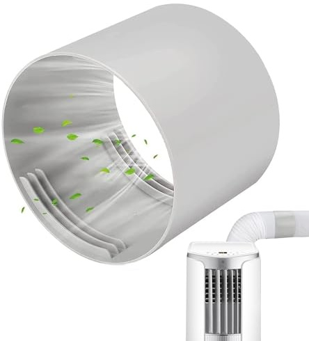 Klimaanlagen Abluftschlauch Adapter,150 mm Klimaanlage Schlauch Adapter,Abluftschlauch Klimagerät,Lüftungsrohrverbinder,Klimaanlagen Schlauchkupplung für Klimaanlage Dunstabzugshaube ﻿