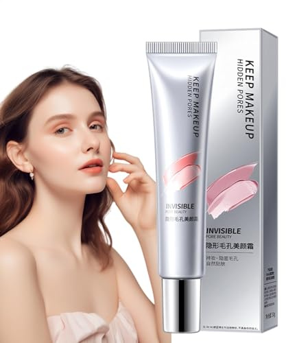 Crema per trucco Swarous, crema per raffineria di pori, base per la crema di bellezza, copertura impeccabile, formula di minimizzazione dei pori, 30G, per donne sensibili al tipo di pelle.