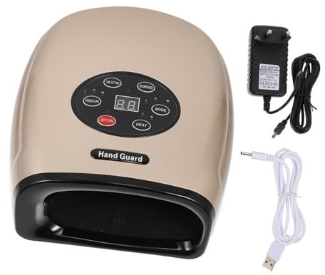 NIYANGLE Handmassagegerät Heizmassagegerät Aus Kunststoff Einstellbare Modi Für Handfläche Und Handgelenk Verschleißfestes Handflächenmassagegerät Für Alltag Und Entspannung