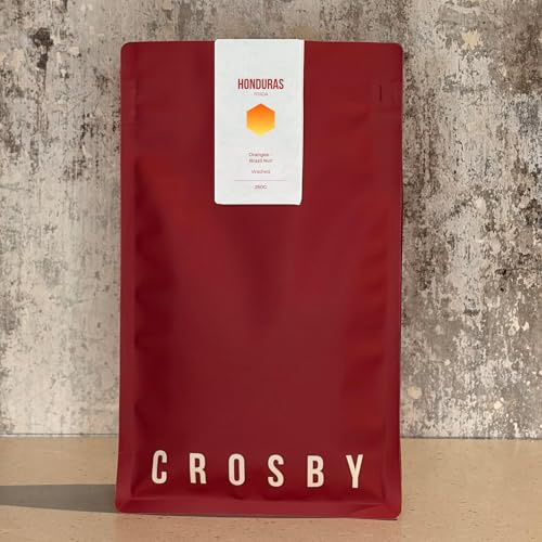 Crosby Coffee Roasters Honduras Yojoa Single Origin, 100% Arabica Speciality Coffee - Medium Roast, Whole Bean, 500g