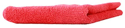 DECORNIJIA 12pcs Red Microfiber Dish Towels Strong Oil Decontamination Non Stick Absorbent Cleaning Cloths for Kitchen Multi Purpose Household Use Machine Washable