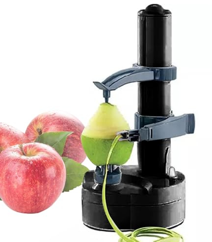 HonJiekomy Pelador Automático de Patatas,Pelador Eléctrico de Frutas y Verduras | Peladores de zanahorias portátiles para peladora de patatas de cocina - de pepinos compacto, pelador eléctrico