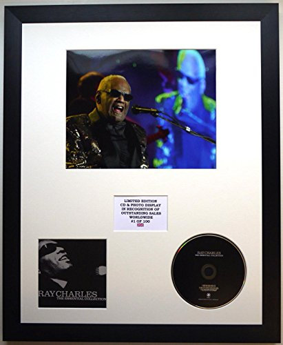 RAY CHARLES/CADRE CD ET PHOTO/EDITION LIMITEE DE L'ALBUM/ THE ESSENTIAL COLLECTION