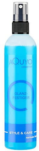Style & Care Glanzfestiger normaler Halt (200ml) | Haarfestiger zum formen und stylen der Haare | Sprühfestiger gibt Glanz und Halt | Haar Spray ohne Silikone & Parabene