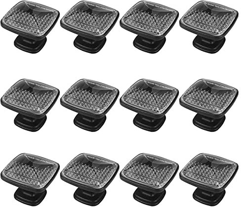 12 paquetes de pomos cuadrados con mango de la tabla periódica de los elementos