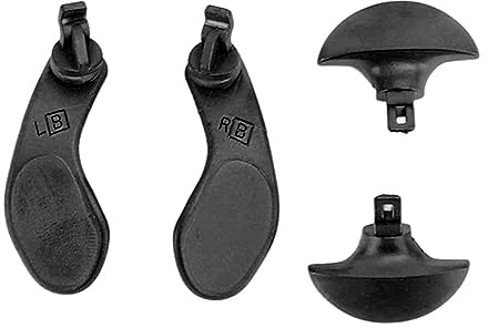 Palettes Arrière pour Contrôleur Edge Manettes Boutons Arrière pour Manette Fixation des Palettes pour Boutons Arrière en Métal Pack de Frappe Bouton