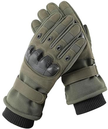 Winterhandschuhe 1 Paar Schutzhandschuhe Touchscreens Handschuhe Winter Herren Taktische Handschuhe für die Jagd Sport draußen Golfen Angeln Geschenke Thermohandschuhe