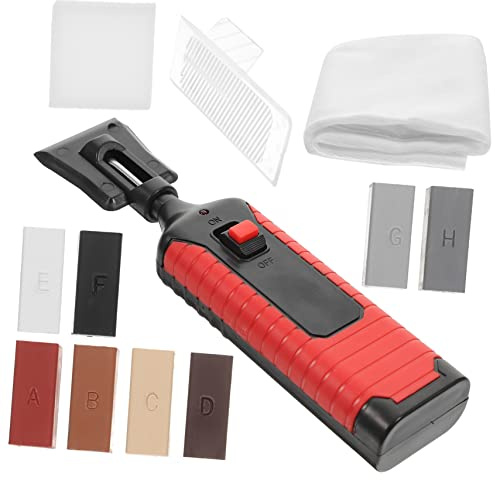 Generic 1 juego de reparación de suelos laminados, kit de reparación de pared, kit de reparación de lechada, kit de herramientas blancas, trinquete adhesivo, reparación de grietas de mármol, kit de
