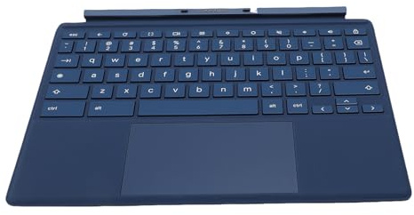 Diyeeni Clavier de Collaboration pour Tablette Chromebook X2 11-DA0023DX, Clavier QWERTY Standard Américain avec pavé Tactile, Claviers Fins, Touches à Réponse Rapide