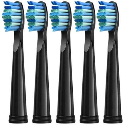 10 têtes de brosse adulte, compatible avec CS Medica, plastique | Têtes de rechange pour adultes, set de têtes en plastique pour usage quotidien(F)