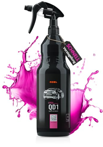 ADBL QD 1 (1L) Premium Quick Detailer - Sprühversiegelung mit Abperleffekt - Glanz und Glätte - Auto Sprühwachs, Lackversiegelung, Schützt Wachsversiegelung, Lackpflege, Schnellversiegelung