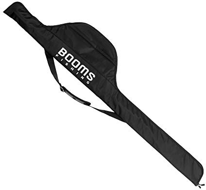 Booms Fishing PB1 Angelrutenetui, tragbar, zusammenklappbar, Angelrutentasche, für bis zu 2 Angelruten mit Rollen, 1,3 m / 134,6 cm