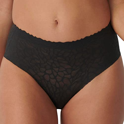 sloggi Donna Zero Feel Lace 2.0 Hipster, Nero, XS