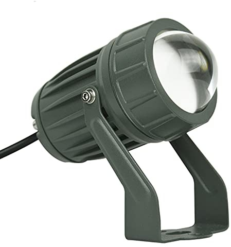 BDSHL Focos LED de Haz de luz de Largo Alcance, 10W AC85-265V Proyector para Exteriores IP65 Distancia de irradiación a Prueba de Agua 100M, 6 Colores (Color : Red)