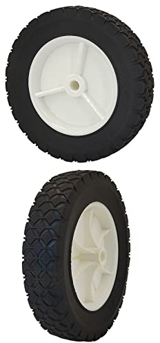 Parts Camp Ruota in plastica da 20,3 cm adatta a camion a mano Oregon 72-108, tosaerba, carrelli di utilità, Radio Flyer Wagon, barbecue Grill, Spruzzatore da prato, Pattumiera universale ruota 9613