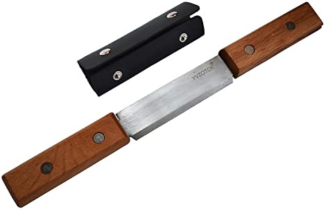 Coltello da trazione, 12 cm, strumento per intaglio e rettifica del legno, coltello da trazione, strumento per intaglio del legno, in acciaio al carbonio