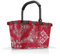 reisenthel carrybag frame bandana red Stabiler Einkaufskorb mit viel Stauraum und praktischer Innentasche Elegantes und wasserabweisendes Design